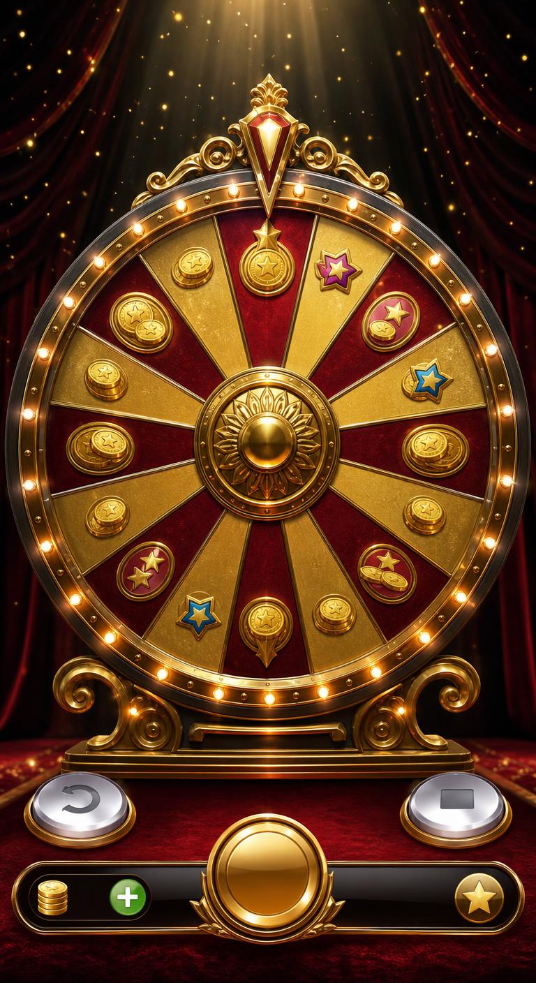 Big win celebration with exploding virtual coins